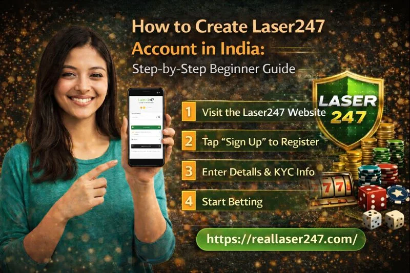 How to Create Laser247 Account