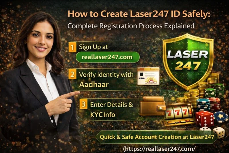 How to Create Laser247 ID